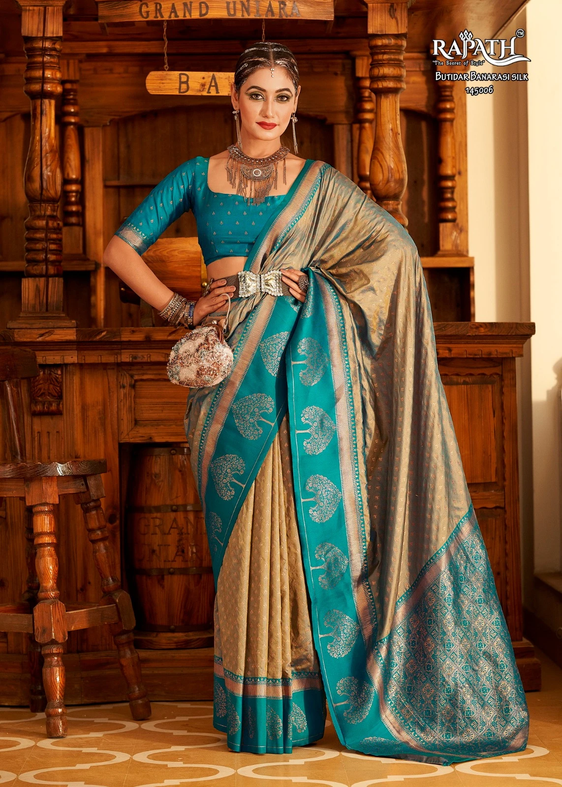 Rajyog Vrishabha Silk Soft Banarasi Wholesale Fancy Sarees Catalog — Wholesale Sarees, MPA wholesale from Surat — Photo 3